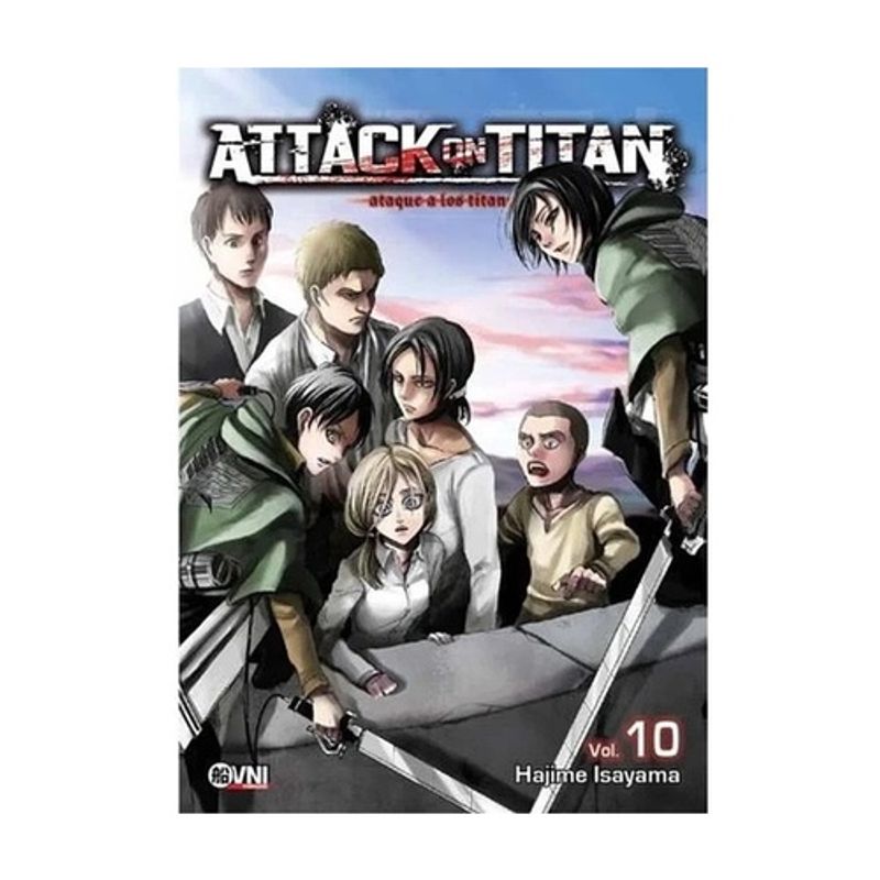 OVNI PRESS - Attack On Titan #10 - ISAYAMA, HAJIME