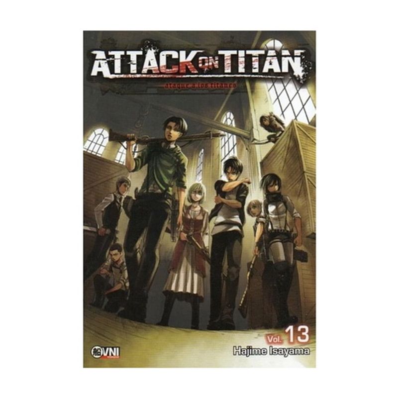 OVNI PRESS - Attack On Titan #13 - ISAYAMA, HAJIME