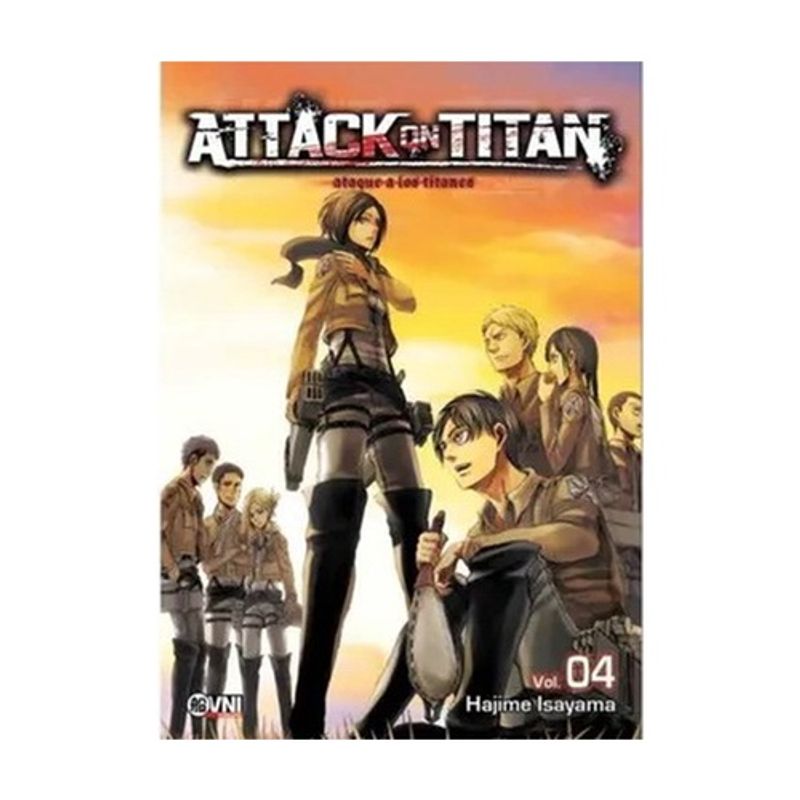 OVNI PRESS - Attack On Titan #4 - ISAYAMA, HAJIME