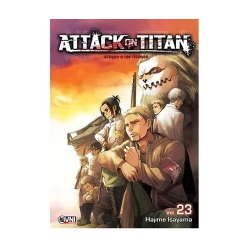 OVNI PRESS - Attack On Titan #23 - ISAYAMA, HAJIME