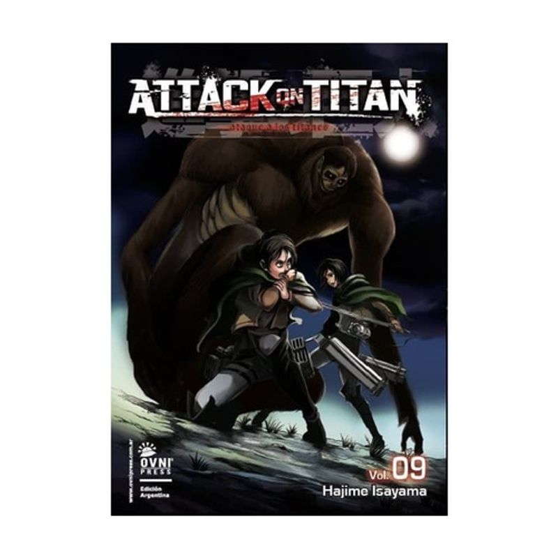 OVNI PRESS - Attack On Titan #9 - ISAYAMA, HAJIME