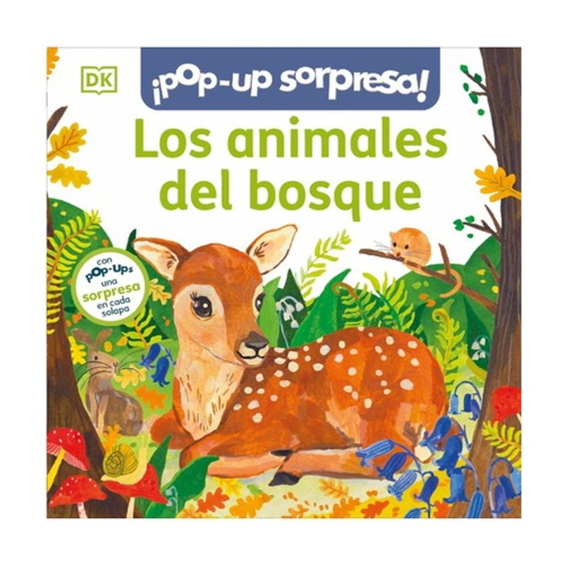 ANTARTICA LIBROS - Los Animales Del Bosque. Pop Up