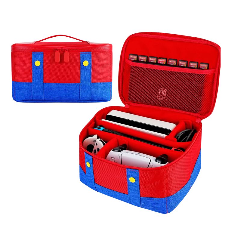 GENERICO Estuche Funda Para Nintendo Switch Oled Accesorios Viaje