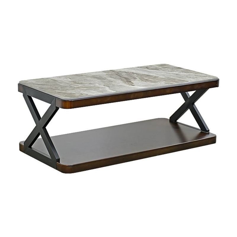 MSA MUEBLES SANTA ANA - Mesa De Centro Stone Grey