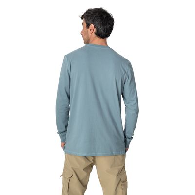 Imagen 2 del producto Polera Hombre Manga Larga Coyán Algodón Orgánico Uv+ Lenga®