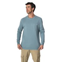 Polera Hombre Manga Larga Coyán Algodón Orgánico Uv+ Lenga®