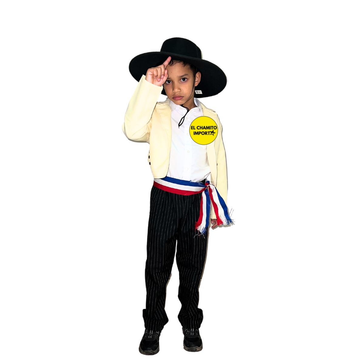 GENERICO - Traje Vestimenta Tipica Huaso  Fiestas Patrias Niños