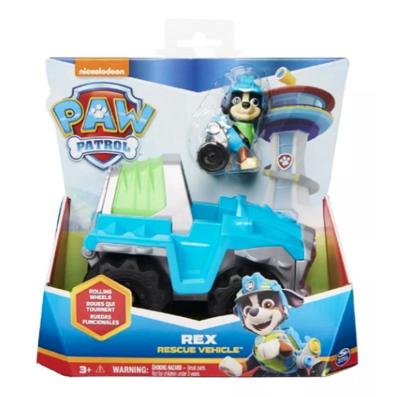 PAW PATROL - Rex rescue vehicle - paw patrol
