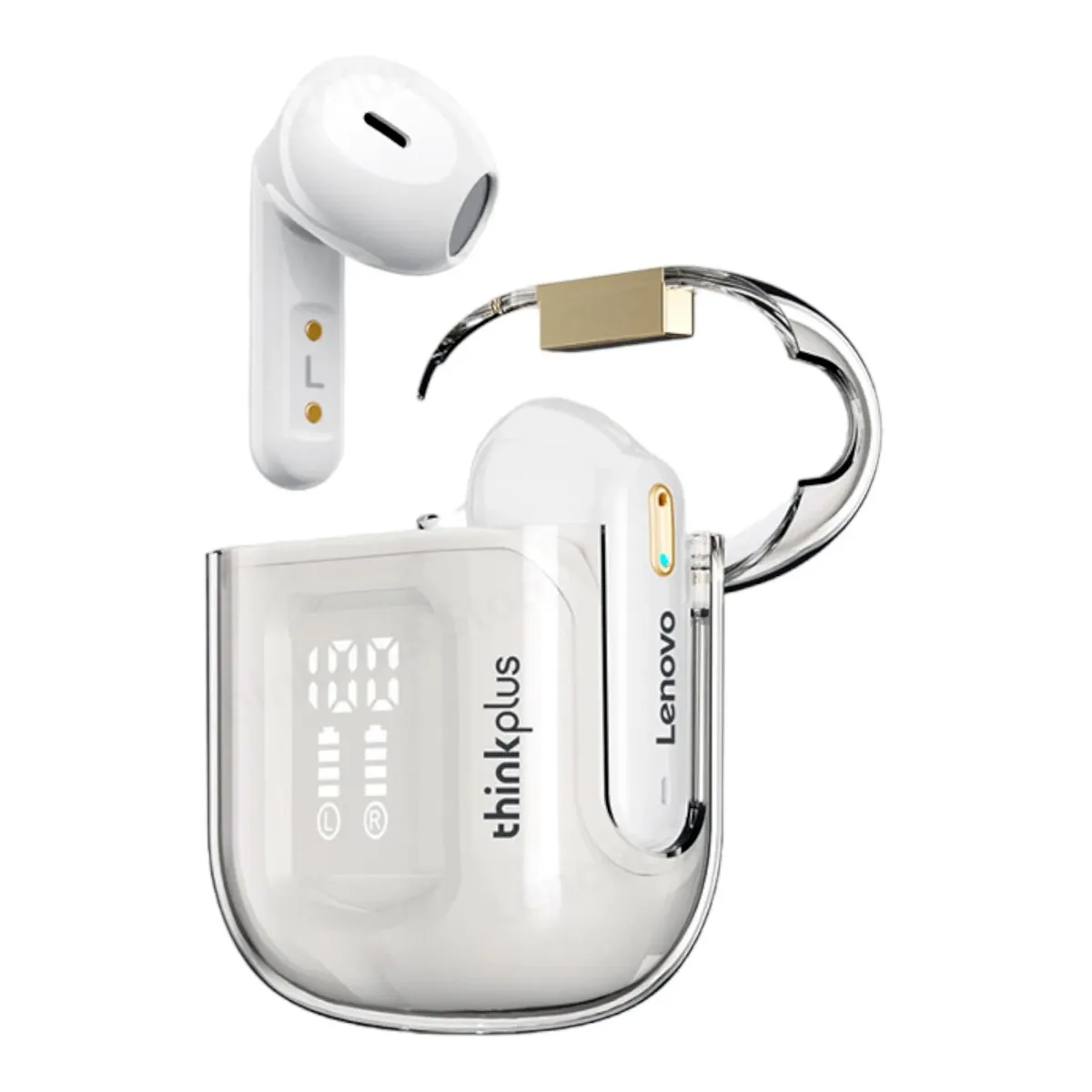 LENOVO - Audífonos Bluetooth Lenovo Lp6 Pro Blanco - SC