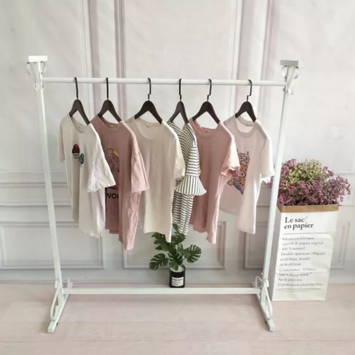 GENERICO - Perchero fierro profesional 120x135cm