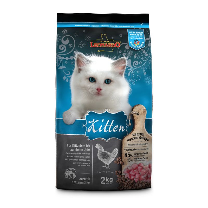 CAT FOOD LEONARDO - Leonardo Alimento Kitten Gato 7.5Kg