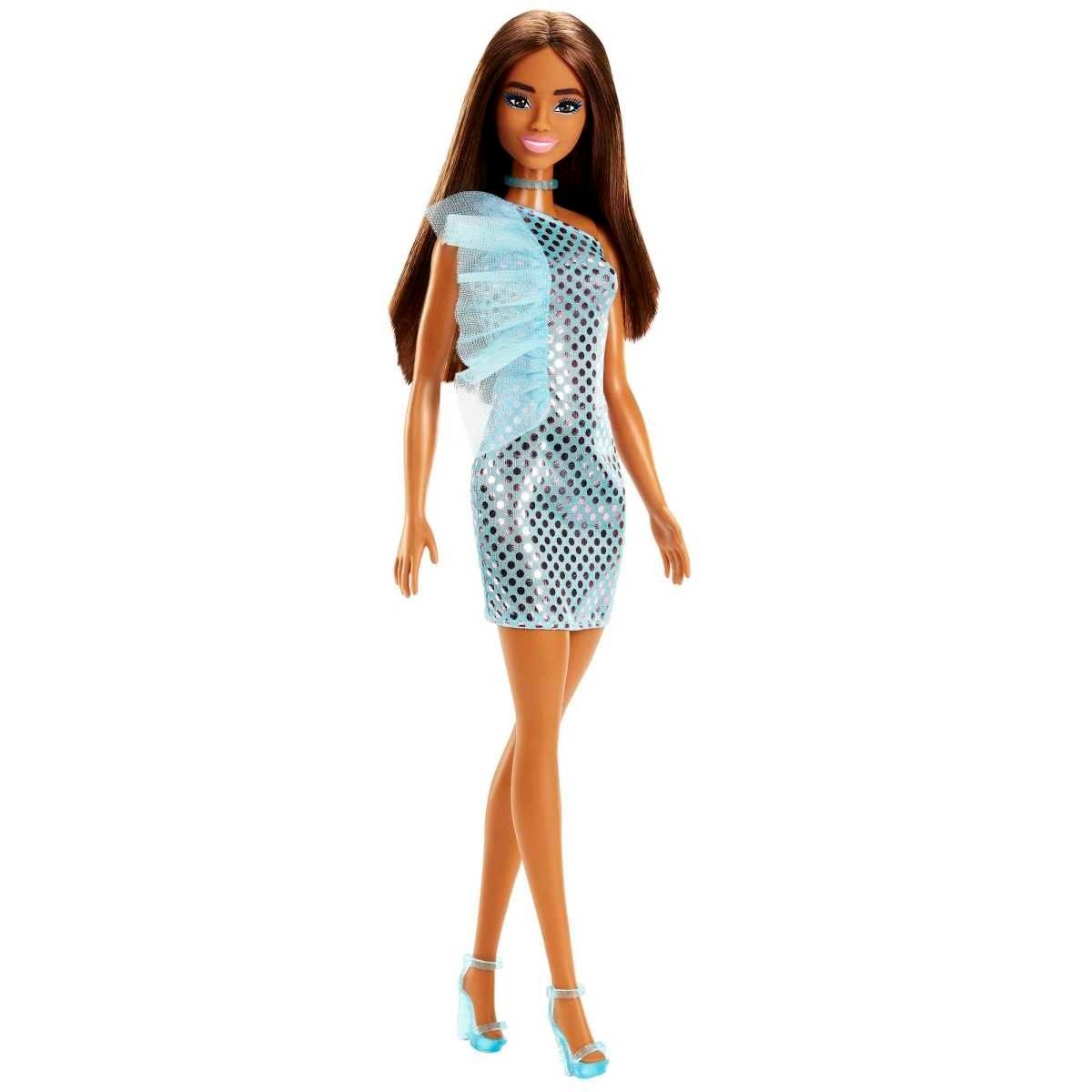 BARBIE - Muñeca Barbie Glitz vestido calipso morena