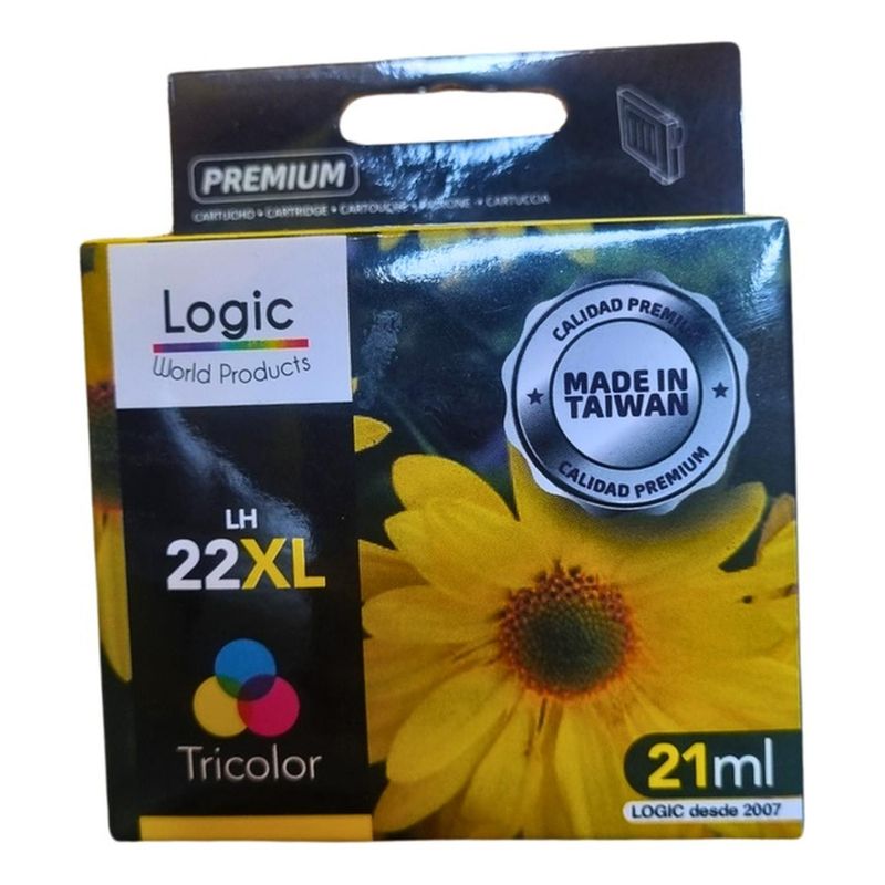 GENERICO - Tinta Compatible para 22XL Tricolor F380 D1460 F2180