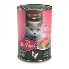 CAT FOOD LEONARDO - Leonardo Alimento Lata Quality Selection Ave 400gr