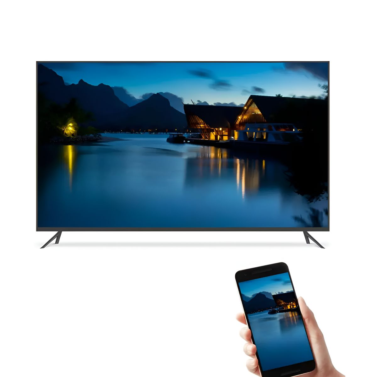 ONN - Android Google TV 4K UHD Chromecast + Control Remoto ONN