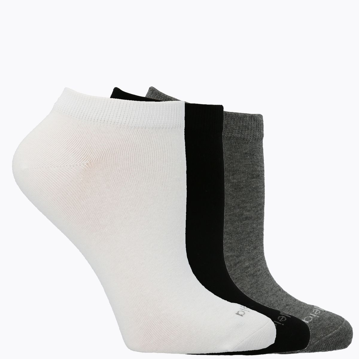 AZALEIA - Calcetin Gris Pack Ped Basico Mujer AZALEIA