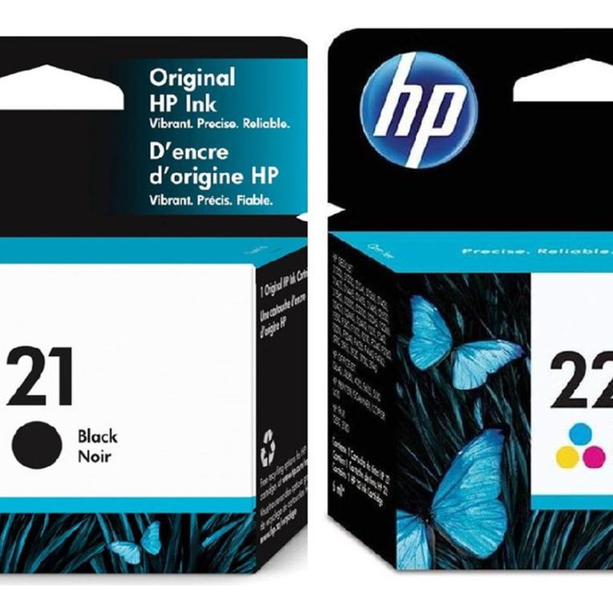HP - Cartuchos de Tinta hp 21-22 Original Negro/Tricolor Pack