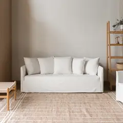 AMOBLE - Sofa Gervasio Lino Blanco V Amoblé