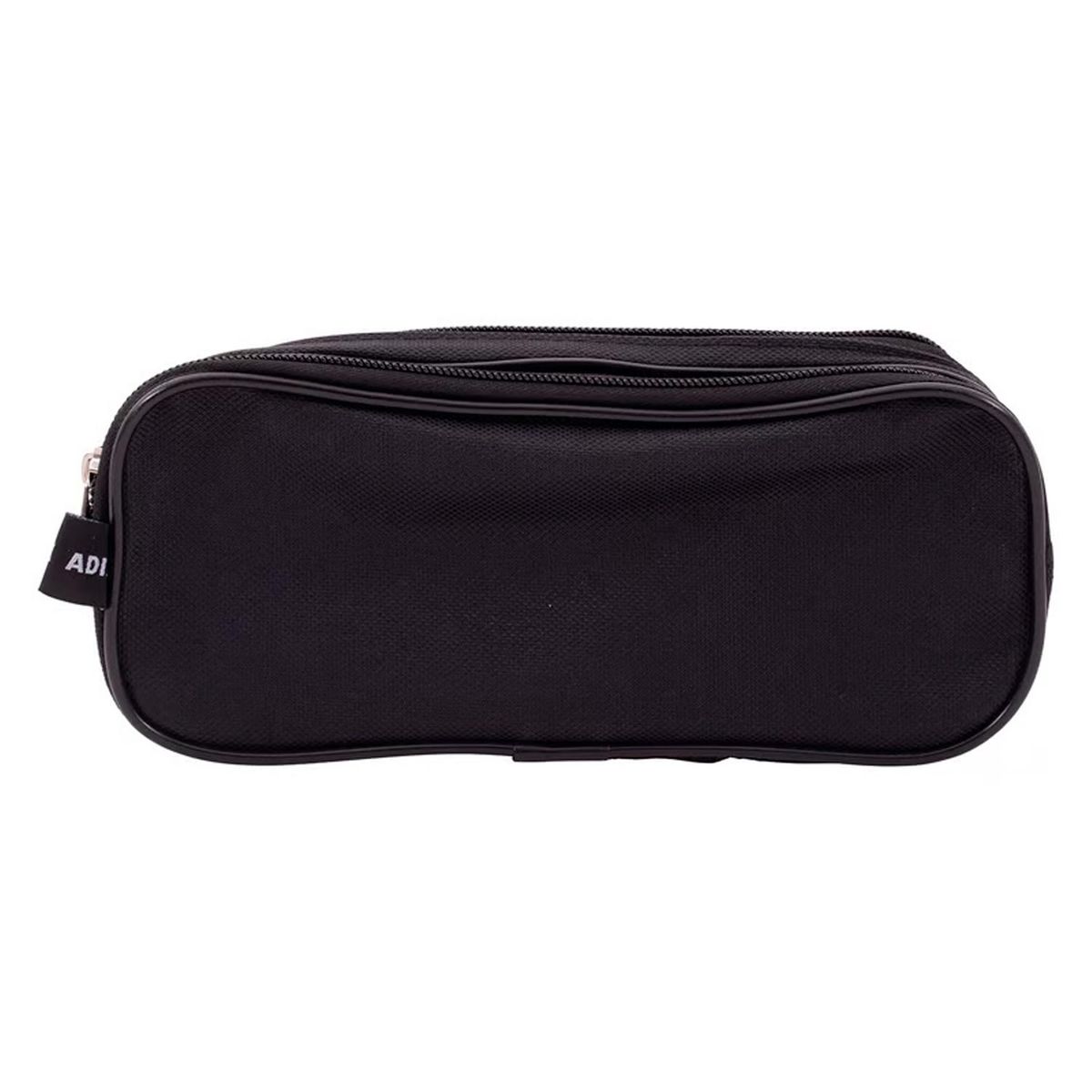 ADIX - Estuche Escolar Triple Cierre Adix Negro