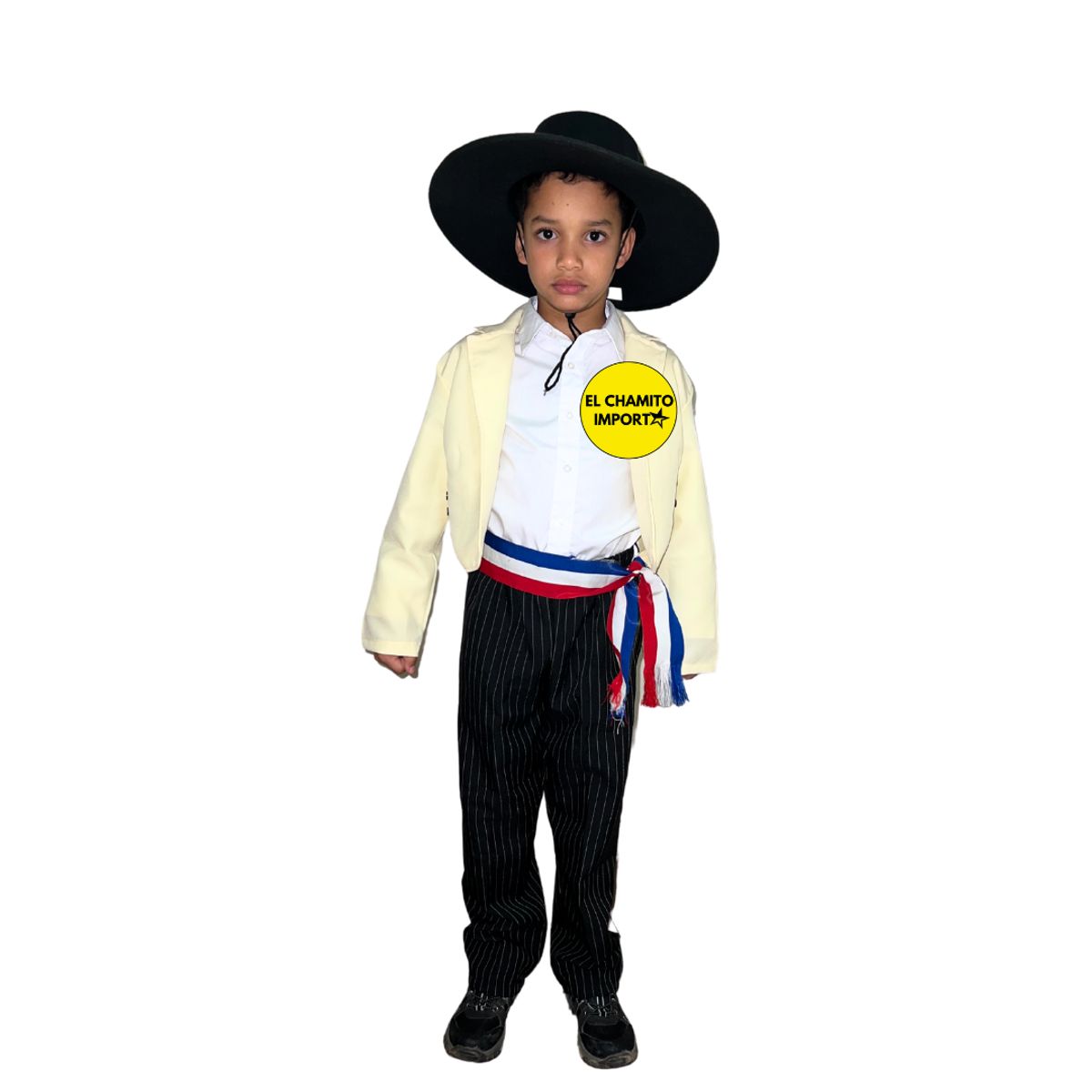 GENERICO - Traje Vestimenta Tipica Huaso  Fiestas Patrias Niños
