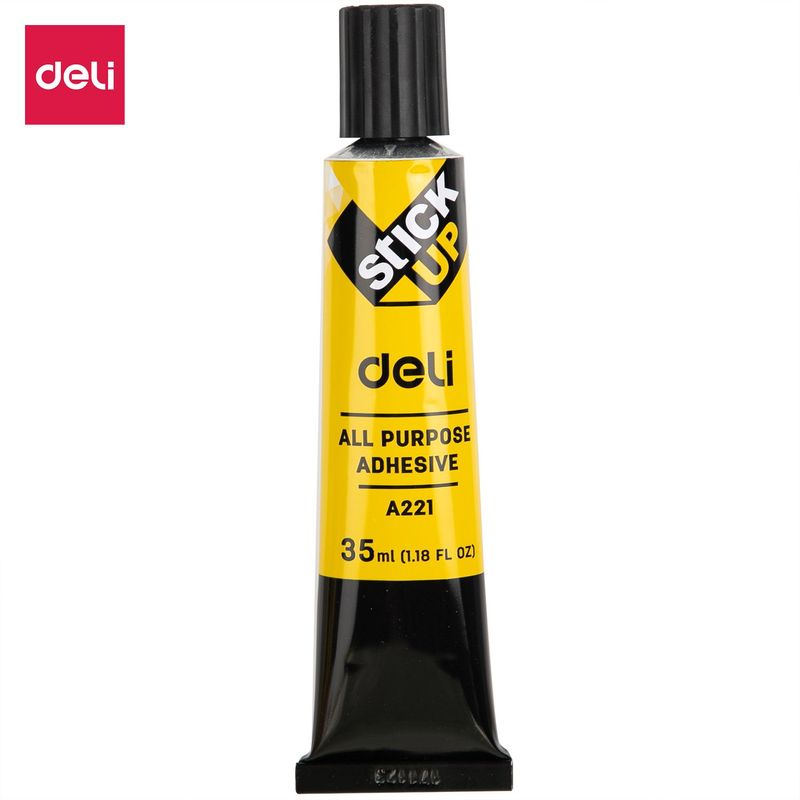 DELI - pack de 6pcs Pegamento líquido multipropósito 35ml