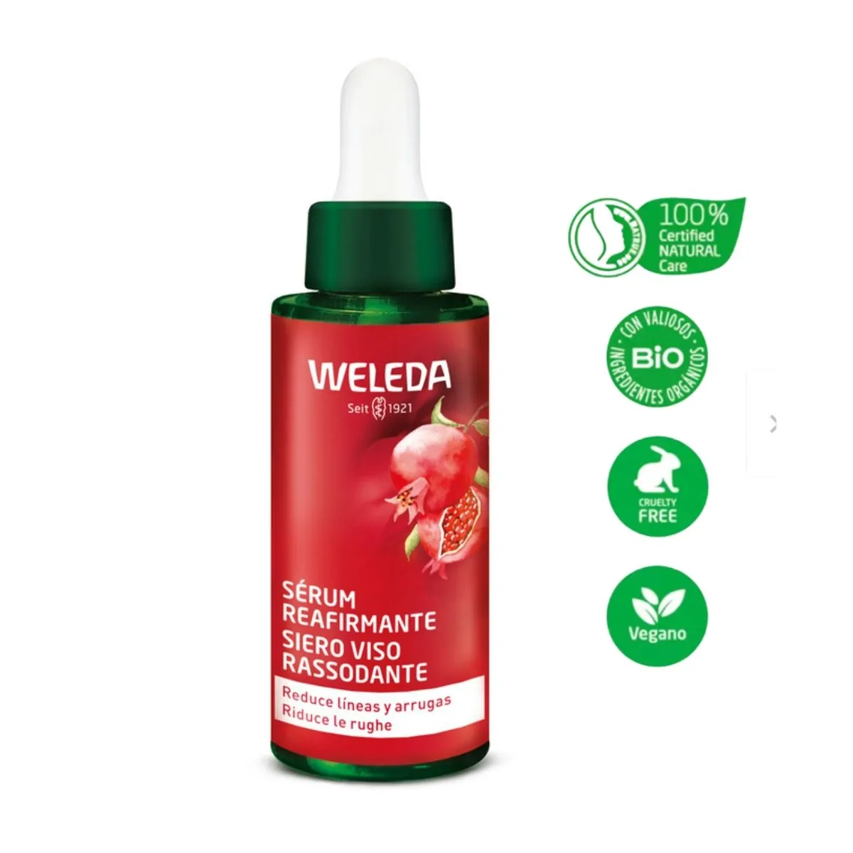 WELEDA - Serum Reafirmante de Granada y Péptidos de maca.-