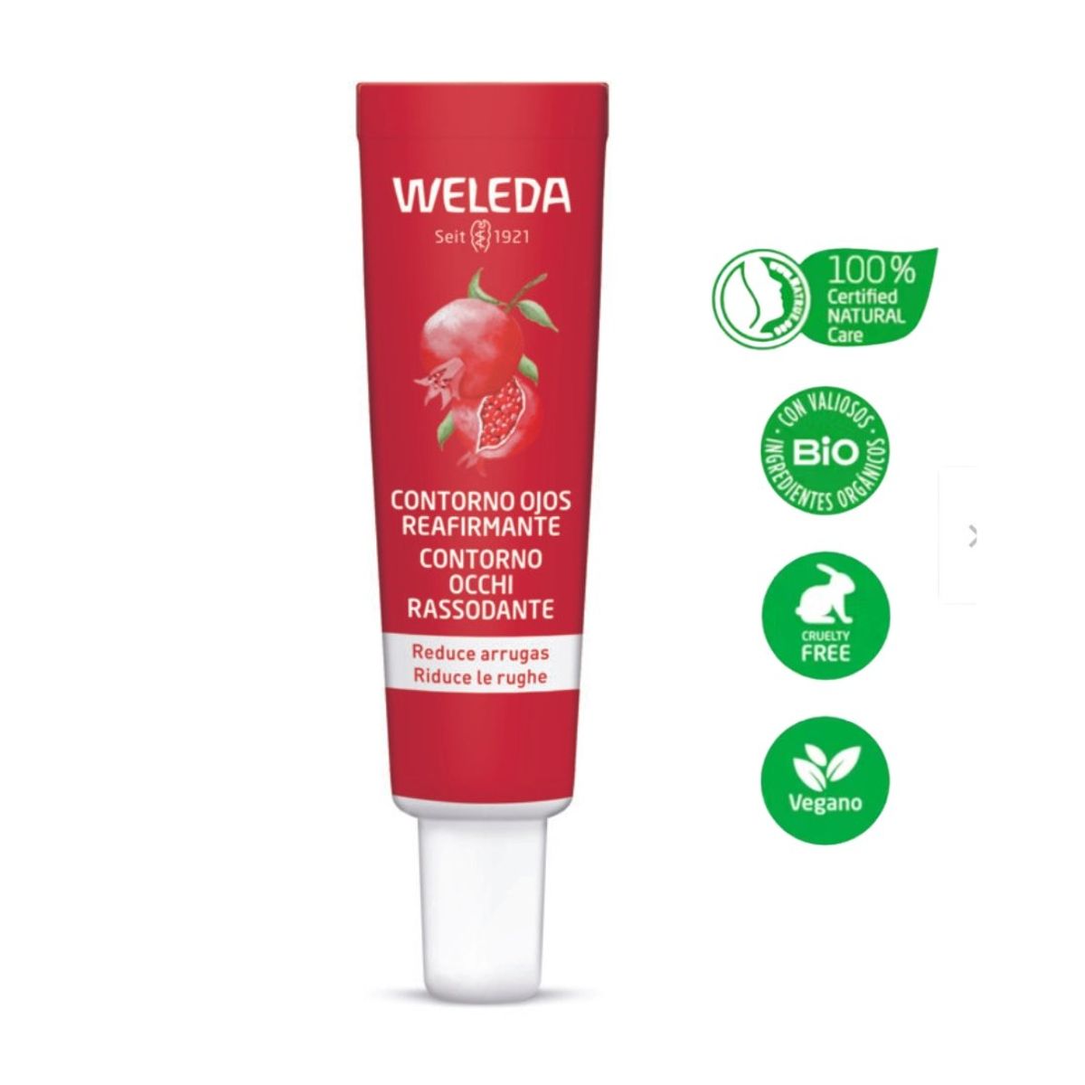 WELEDA - Contorno de Ojos Reafirmante de Granada y Péptidos de Maca
