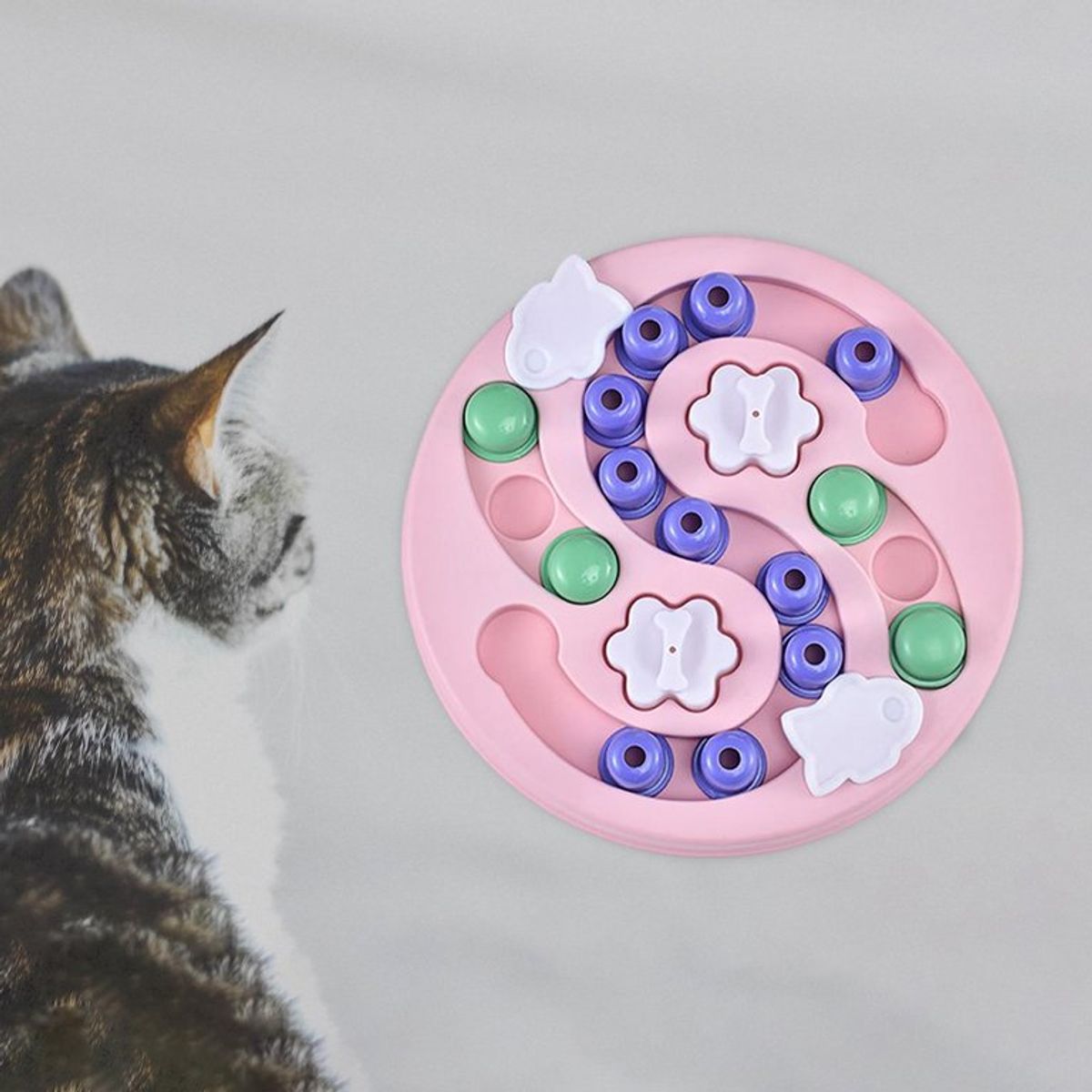 MARBEN PETS - Puzzle Wonder Dog Comedero Lento Perro y Gatos