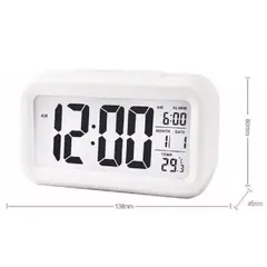 GENERICO - Reloj Despertador Digital Luz