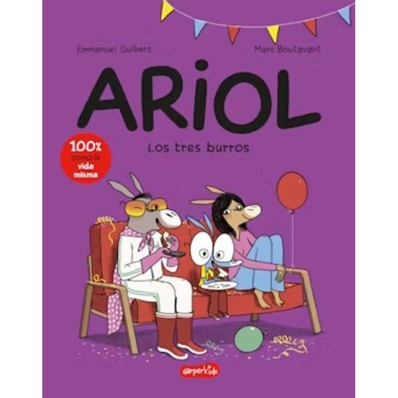 HARPERCOLLINS - Libro Ariol 8. Los Tres Burros