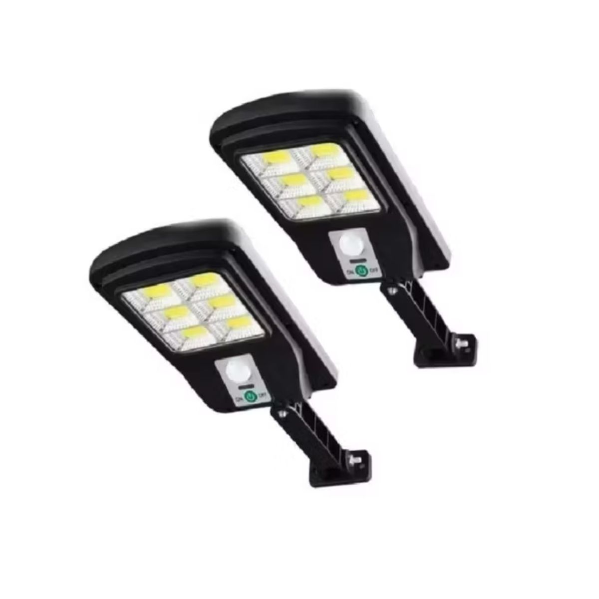 GENERICO - Foco Solar Led Poste Exterior Sensor Color de la carcasa Negro