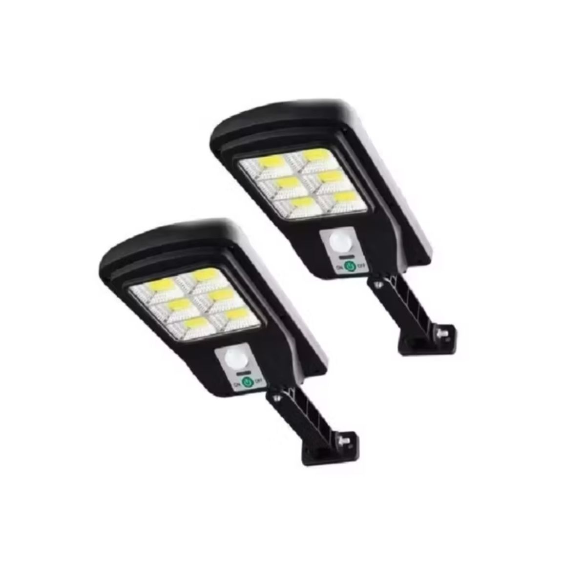 GENERICO - Foco Solar Led Poste Exterior Sensor Color de la carcasa Negro