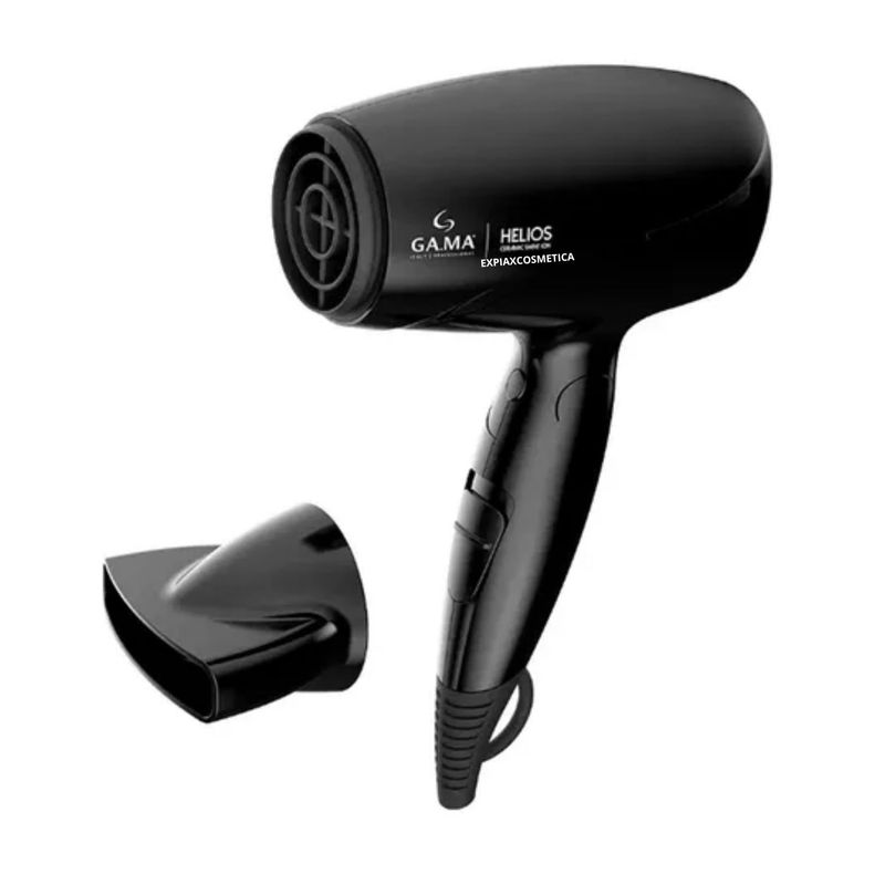 GAMA - Secador de Pelo Gama Helios Ceramic Shine On 1600w Antifrizz Plegable