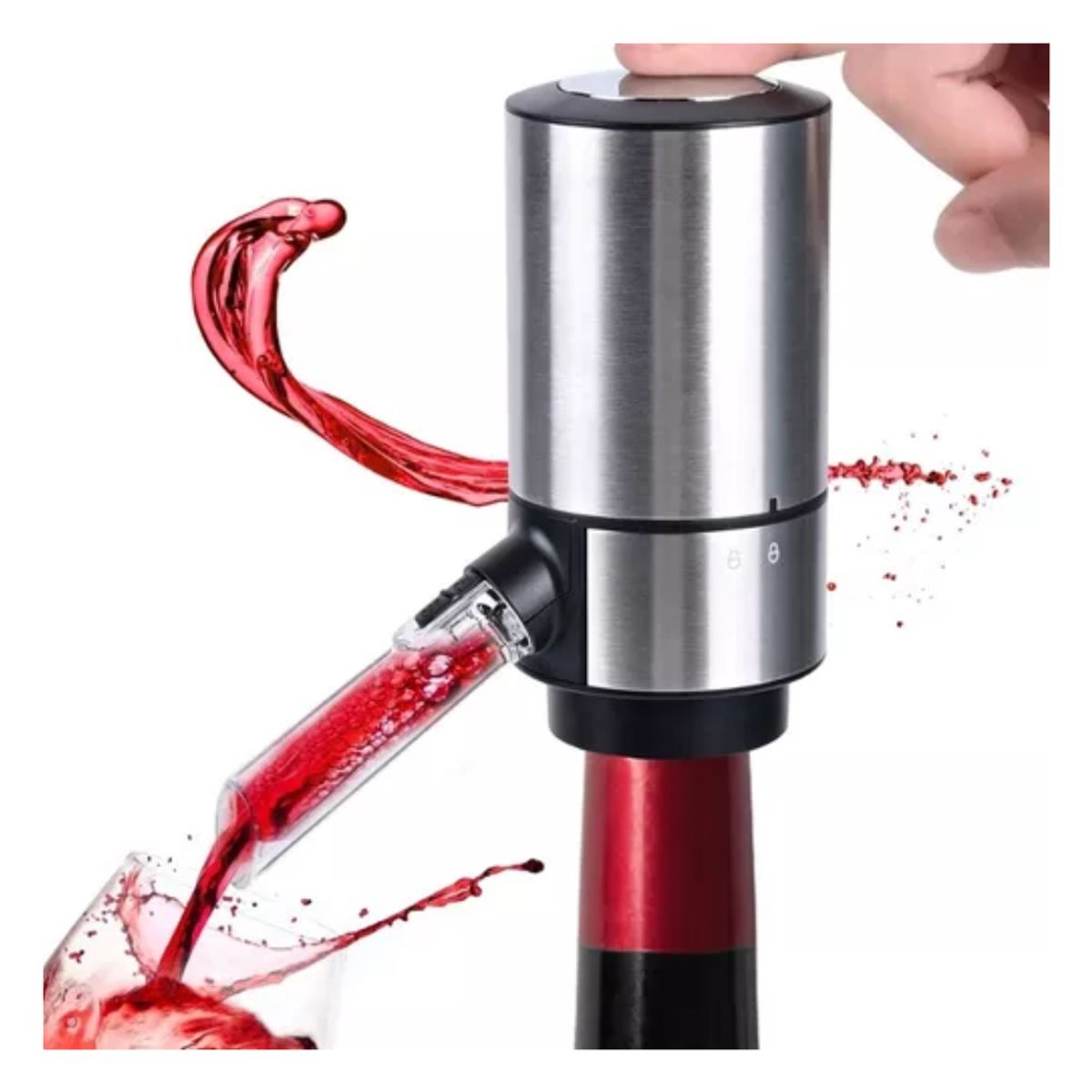 GENERICO - Dispensador Aireador Eléctrico D Vino Automático Inteligente