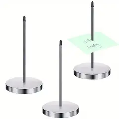 GENERICO - Pincho Soporte Guarda Notas Papel Oficina Organizador