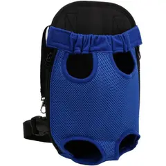 GENERICO - Mochila XL de transporte para mascotas Azul