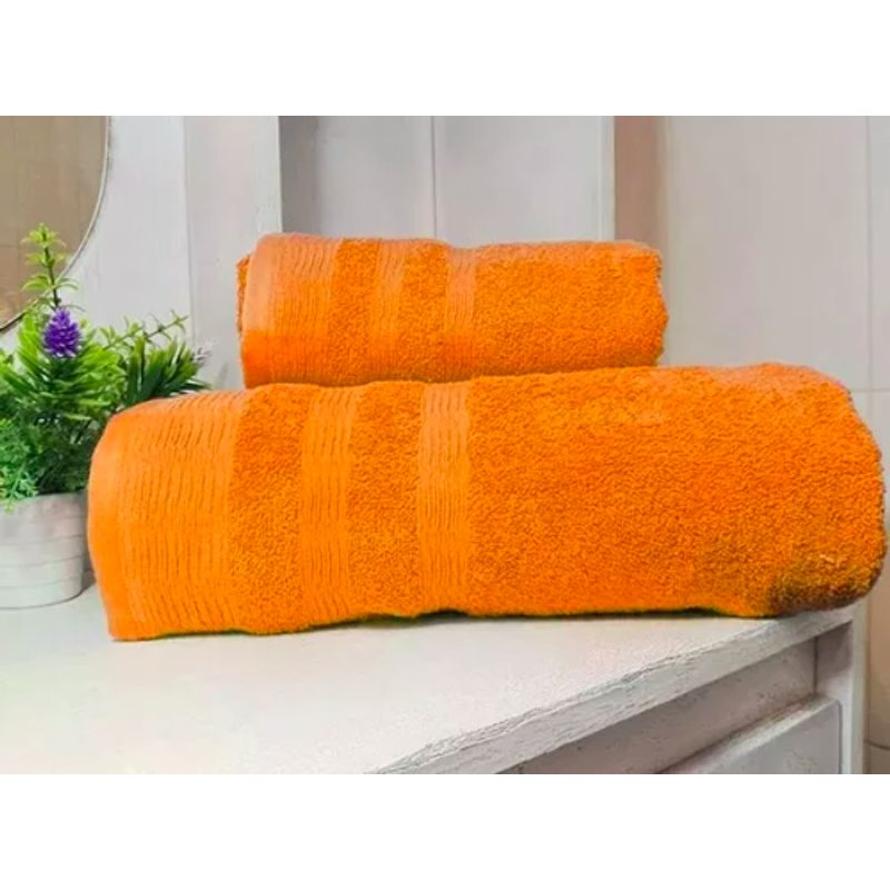 GENERICO - Set Toalla Baño + Mano 100% Algodón