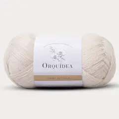 GENERICO - Lana Baby Alpaca Orquídea 100 grs - Crudo 1