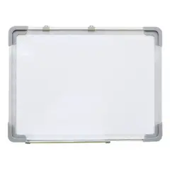 GENERICO - Pizarra Acrílica Blanca Pizarron Aluminio 50x70cm