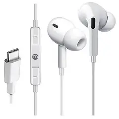 MONSTER ENERGY - Audifonos USB Tipo C Monster Blancos 12m