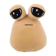 GENERICO - Juguete Peluche Mi Mascota Alien Pou 20cm Beige Infantil