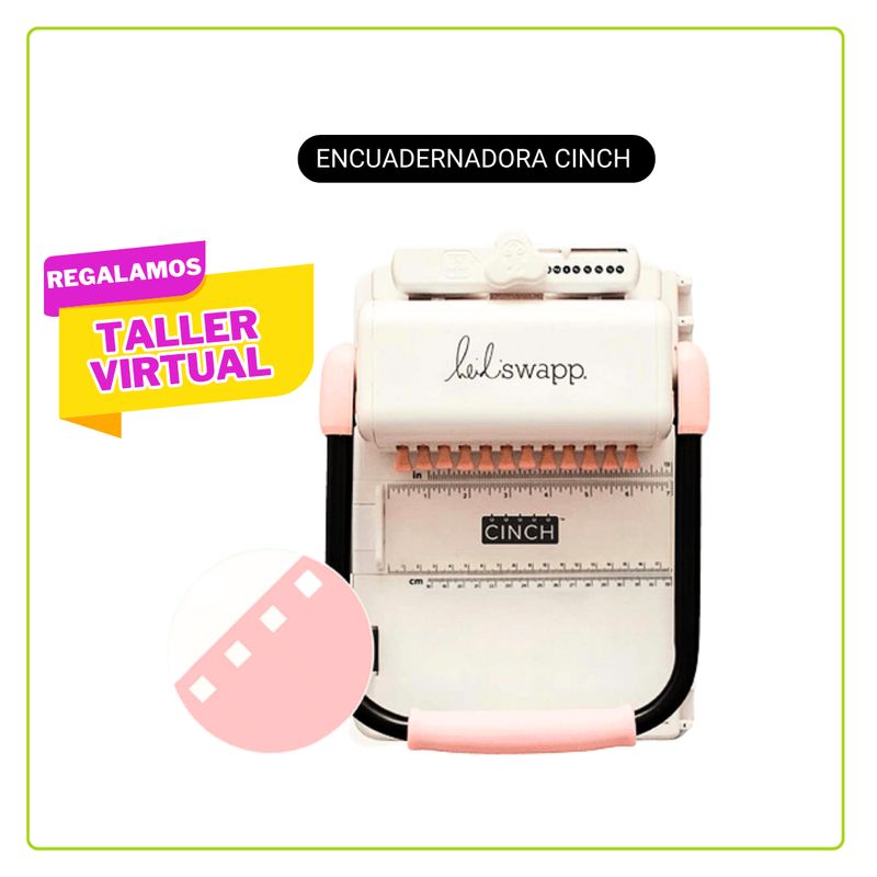 AMERICAN CRAFTS - Encuadernadora Cinch Rosada