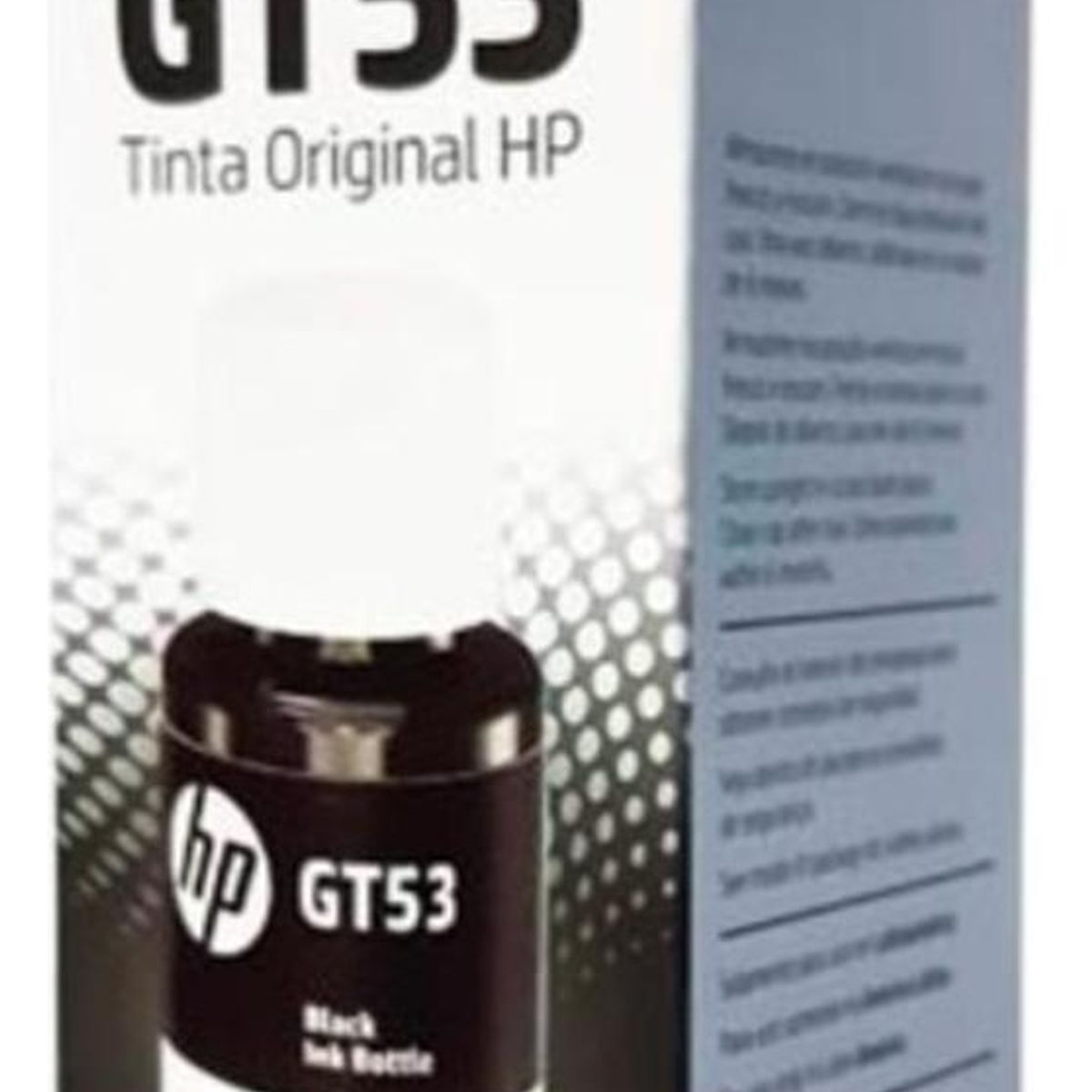 HP - Botella de Tinta hp GT53 Negro Original