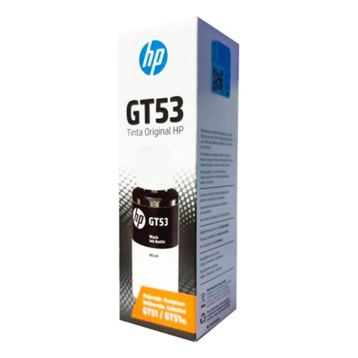 HP - Botella de Tinta hp GT53 Negro Original