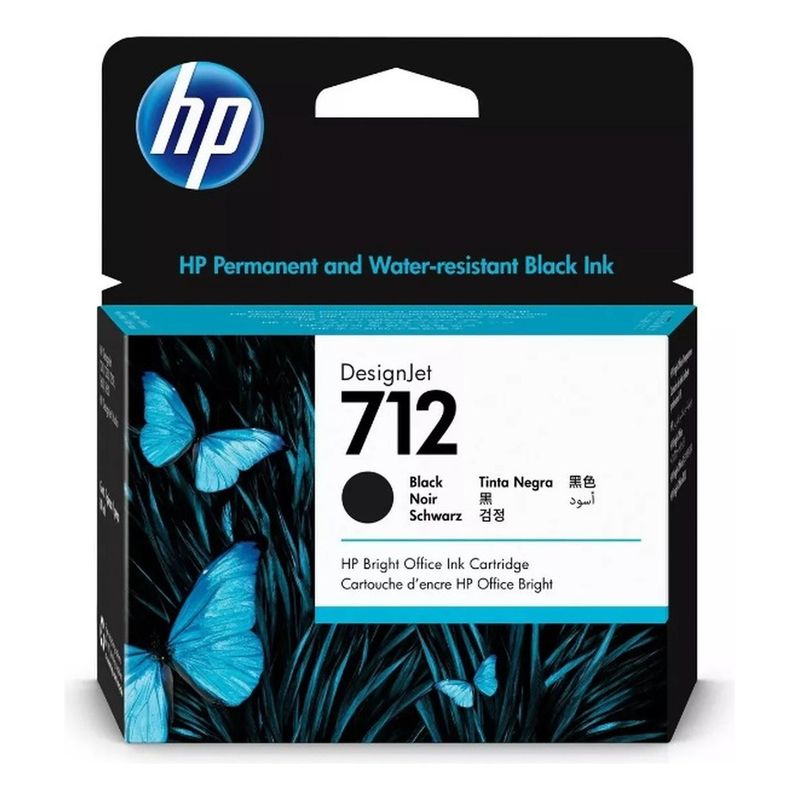 HP - Cartucho hp 712XL Negro 80 ML Original T210 T230 T250 T630