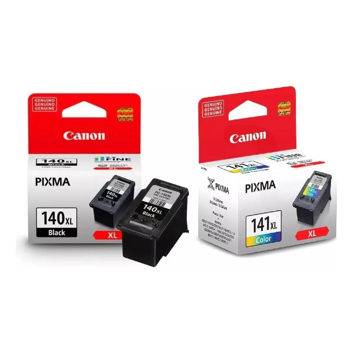 CANON - Cartuchos de Tinta Canon PG-140XL/CL-141XL Original Pack