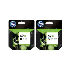 HP - Pack Cartuchos 62XL Original Negro / Tricolor