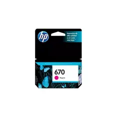 HP - Cartucho 670 Magenta Original