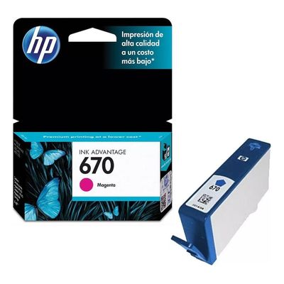 Imagen 2 del producto Cartucho de Tinta 670 Magenta Original
