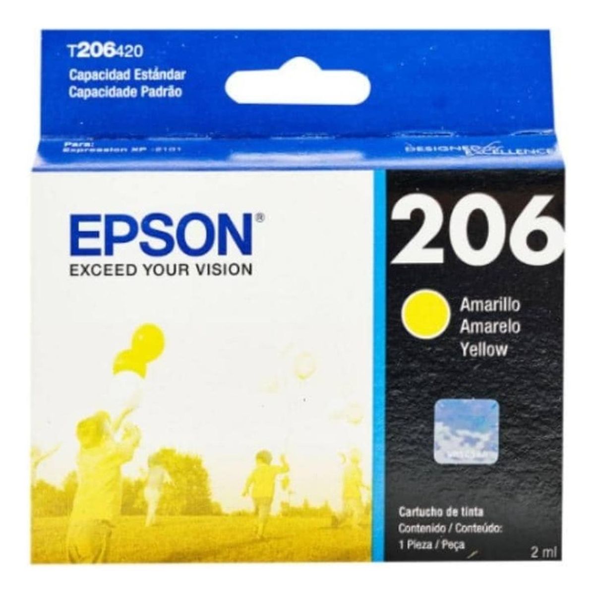 EPSON - Cartucho Epson 206 Yellow Original